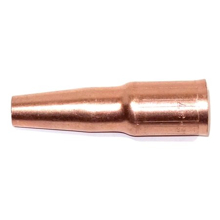 PARKER TORCHOLOGY Tweco Style Nozzle, Thread-On, 3/8" Tapered with 1/8" Recess (1230-1300) P23T-37